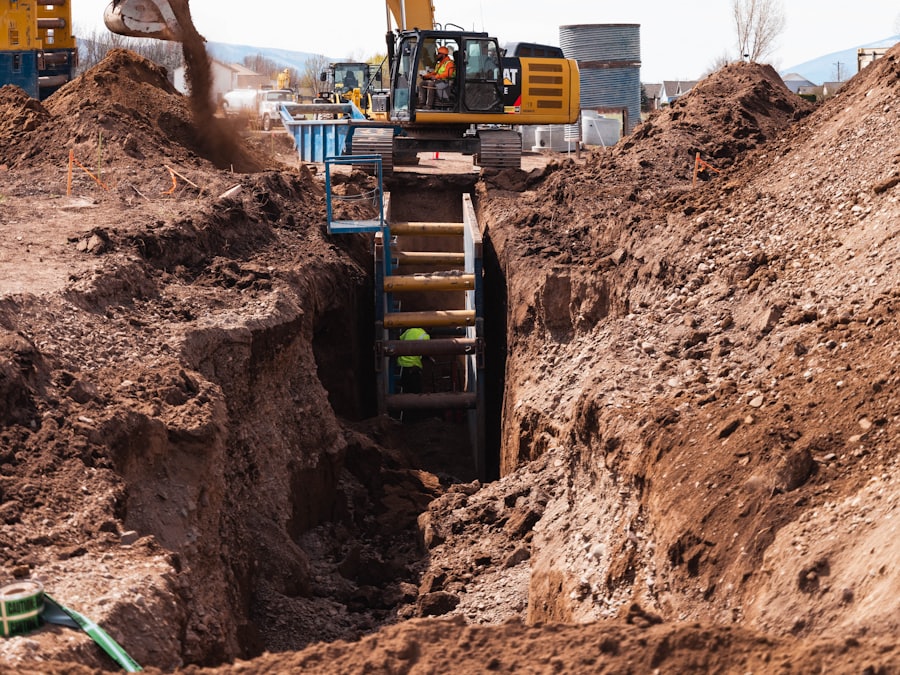 New build groundworks